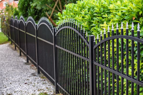 Iron Fence Pressure Washing in Modesto