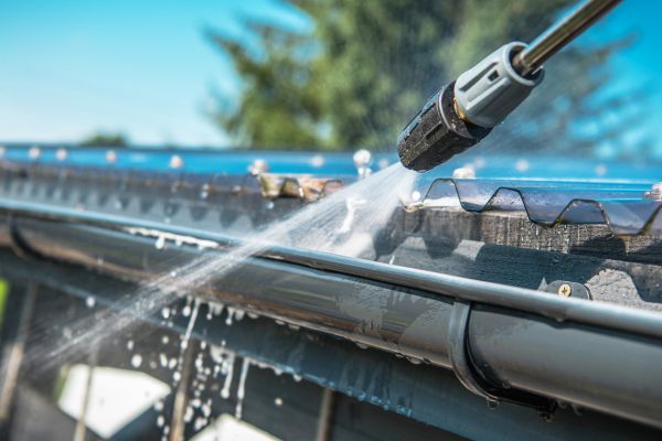 Gutter Jet Washing in Modesto