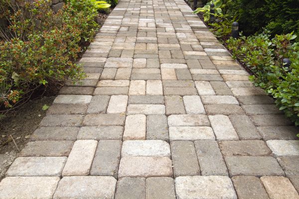 Paver Walkway Cleaning in Modesto
